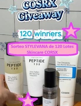 Sorteo STYLEVANA de 120 Lotes Skincare CORSX