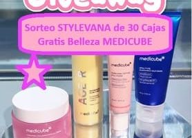 Sorteo STYLEVANA de 30 Cajas Gratis MEDICUBE