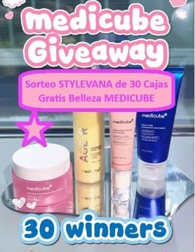 Sorteo STYLEVANA de 30 Cajas Gratis MEDICUBE