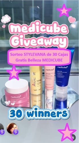 Sorteo STYLEVANA de 30 Cajas Gratis MEDICUBE