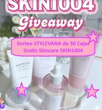 Sorteo STYLEVANA de 30 Cajas Gratis Skincare SKIN1004