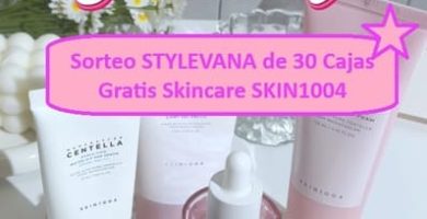 Sorteo STYLEVANA de 30 Cajas Gratis Skincare SKIN1004