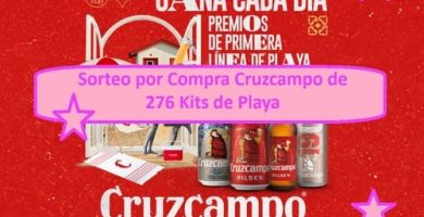 Sorteo por Compra Cruzcampo de 276 Kits de Playa