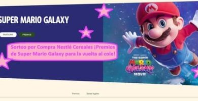 Sorteo por Compra Nestlé Cereales ¡Premios de Super Mario Galaxy para la vuelta al cole!