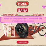 Sorteo por compra NOEL de 42 Smartwatch GPS y una bicicleta de carretera