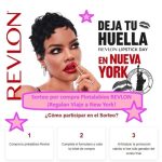 Sorteo por compra Pintalabios REVLON ¡Regalan Viaje a New York!