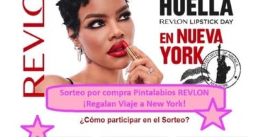 Sorteo por compra Pintalabios REVLON ¡Regalan Viaje a New York!