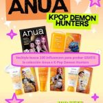 YesStyle busca 100 influencers para probar GRATIS la colección Anua x K-Pop Demon Hunters