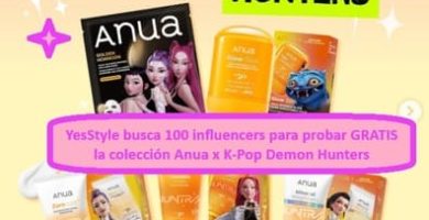 YesStyle busca 100 influencers para probar GRATIS la colección Anua x K-Pop Demon Hunters