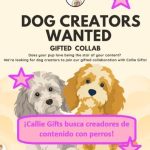 ¡Callie Gifts busca creadores de contenido con perros!