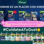DISPONIBLES 2.500 Reembolsos de 4€ para probar gratis KNEIPP