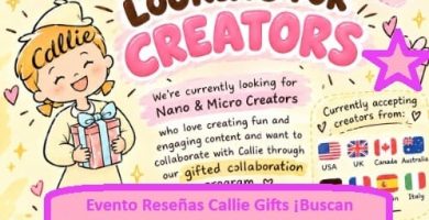 Evento Reseñas Callie Gifts ¡Buscan creadoras para sus regalos personalizados1