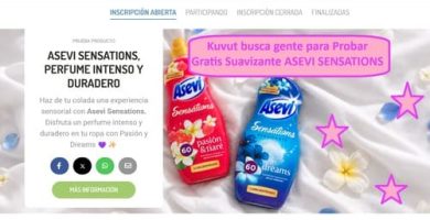 Kuvut busca gente para Probar Gratis Suavizante ASEVI SENSATIONS