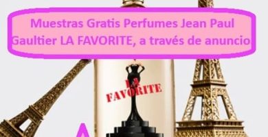 Muestras Gratis Perfumes Jean Paul Gaultier LA FAVORITE, a través de anuncio.