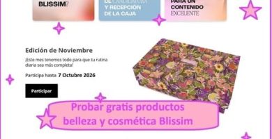 Probar gratis Caja Belleza Blissim, buscan chicas cada mes.