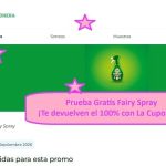 Prueba Gratis Fairy Spray ¡Te devuelven el 100% con La Cuponera!