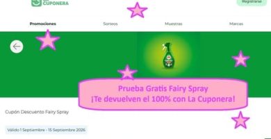 Prueba Gratis Fairy Spray ¡Te devuelven el 100% con La Cuponera!