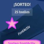 Sorteo FontActiv con 25 toallas gratis