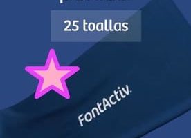Sorteo FontActiv con 25 toallas gratis