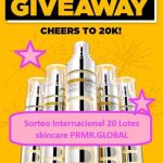 Sorteo Internacional 20 Lotes skincare PRMR.GLOBAL