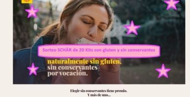 Sorteo SCHÄR de 20 Kits son gluten y sin conservantes