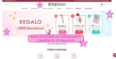 Sorteo STYLEVANA con 1.000 ganadores ¡Centellian 24, VT, Round Lab!