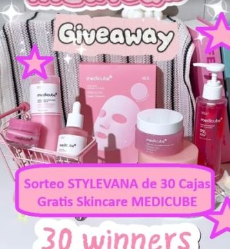 Sorteo STYLEVANA de 30 Cajas Gratis Skincare MEDICUBE
