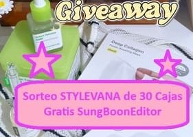 Sorteo STYLEVANA de 30 Cajas Gratis SungBoonEditor