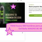 TRND busca 400 hombres para probar gratis Gel Baño MAGNO BE WILD