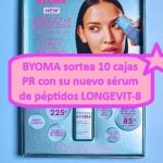 BYOMA sortea 10 cajas PR con su nuevo sérum de péptidos LONGEVIT-8