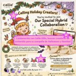 Colaboración con Callie Gifts, buscan creadores de contenido para su campaña de Halloween y Navidad