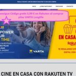 Consigue Código gratis 5,99 € en Rakuten al comprar pilas VARTA Longlife