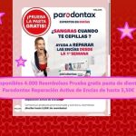 Disponibles 4.000 Reembolsos Prueba gratis pasta de dientes Parodontax Reparación Activa de Encías