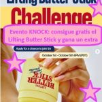 Evento Reseñas KNOCK consigue gratis el Lifting Butter Stick