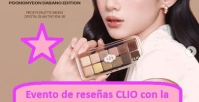 Evento de rese&ntilde;as CLIO con la colecci&oacute;n Poongnyeon Dabang de maquillaje