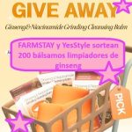 FARMSTAY y YesStyle sortean 200 bálsamos limpiadores de ginseng