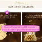 Ferrero Rocher sortea 500 premios y busca el pueblo que brillará esta Navidad
