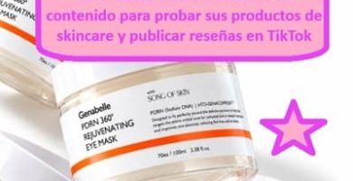 GENABELLE busca creadoras de contenido para probar sus productos de skincare y publicar rese&ntilde;as en TikTok