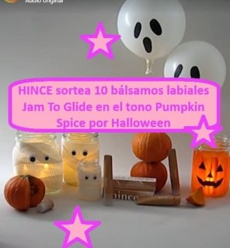 HINCE sortea 10 bálsamos labiales Jam To Glide en el tono Pumpkin Spice por Halloween