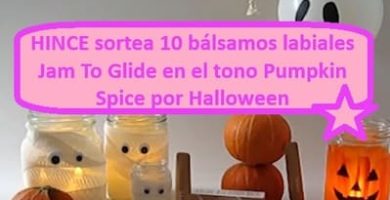 HINCE sortea 10 bálsamos labiales Jam To Glide en el tono Pumpkin Spice por Halloween