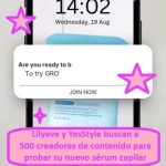 Lilyeve y YesStyle buscan a 500 creadoras de contenido para probar su nuevo sérum capilar
