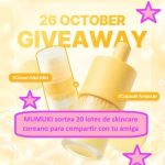 MUMUKI sortea 20 lotes de skincare coreano para compartir con tu amiga