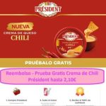 Reembolso - Prueba Gratis Crema de Chili Président