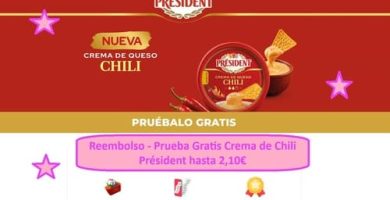 Reembolso - Prueba Gratis Crema de Chili Pr&eacute;sident