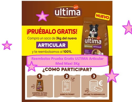 Reembolso Prueba Gratis ULTIMA Articular Med Maxi 3Kg
