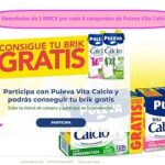 Reembolso de 1 BRICK por cada 6 comprados de Puleva Vita Calcio