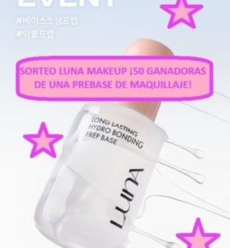 SORTEO LUNA MAKEUP ¡50 GANADORAS DE UNA PREBASE DE MAQUILLAJE!