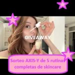 Sorteo AXIS-Y de 5 rutinas completas de skincare