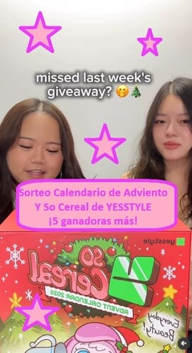 Sorteo Calendario de Adviento Y So Cereal de YESSTYLE ¡5 ganadoras más!