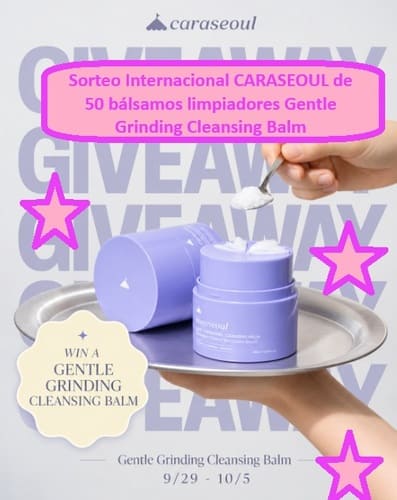 Sorteo Internacional CARASEOUL de 50 bálsamos limpiadores Gentle Grinding Cleansing Balm